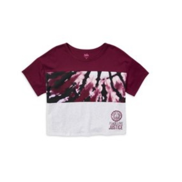 Justice Edf Colorblock Tie Dye Tee - Picture 2 of 3